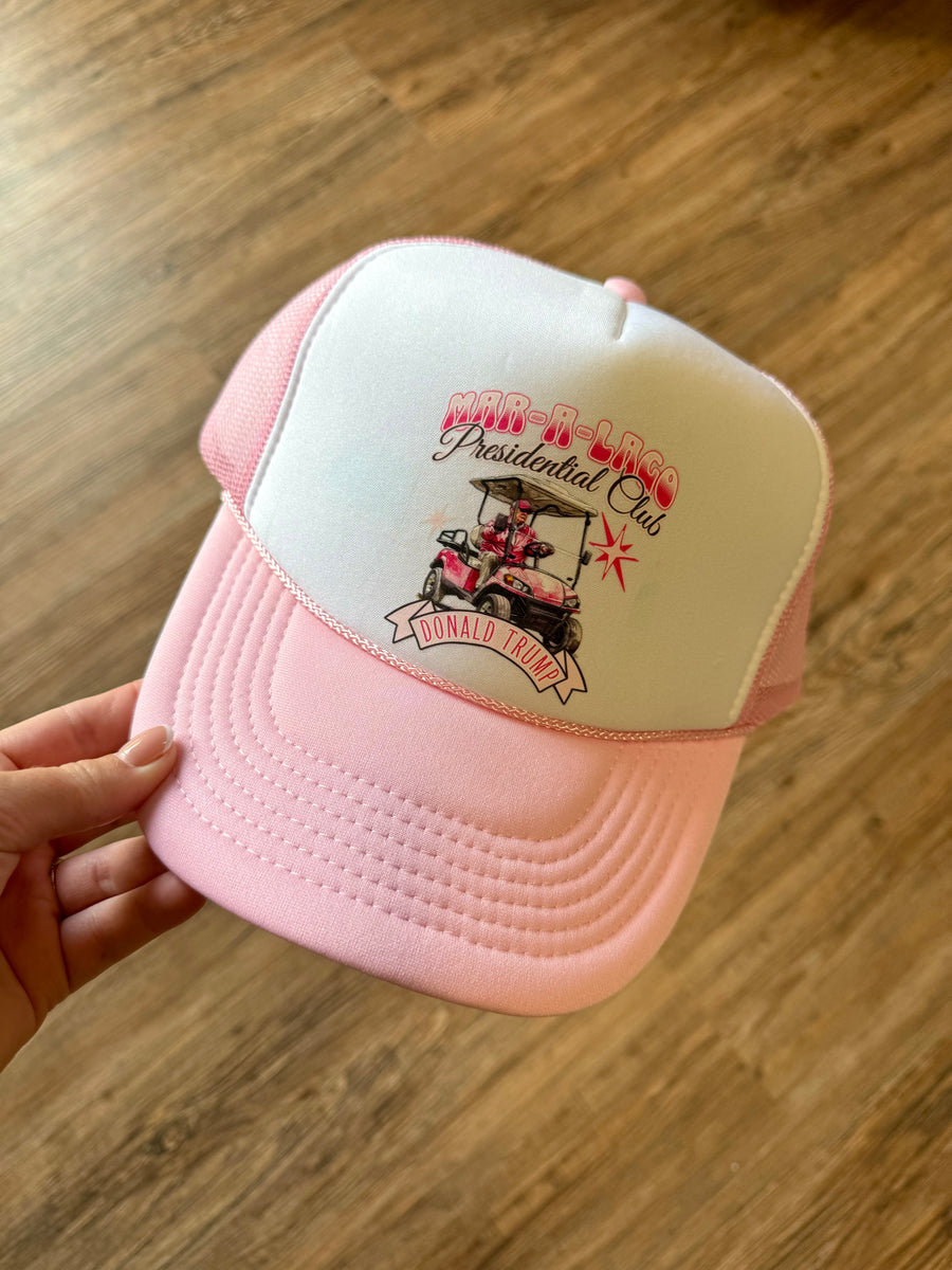 Mar-a-lago Trucker Hat – Magnolia Charms