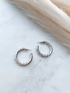 Pisa Earrings Silver